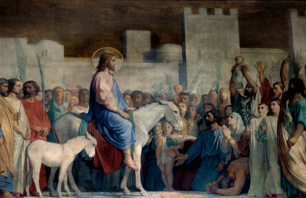 그리스도의 예루살렘 입성 Christ's Entry into Jerusalem, 1842_Hippolyte